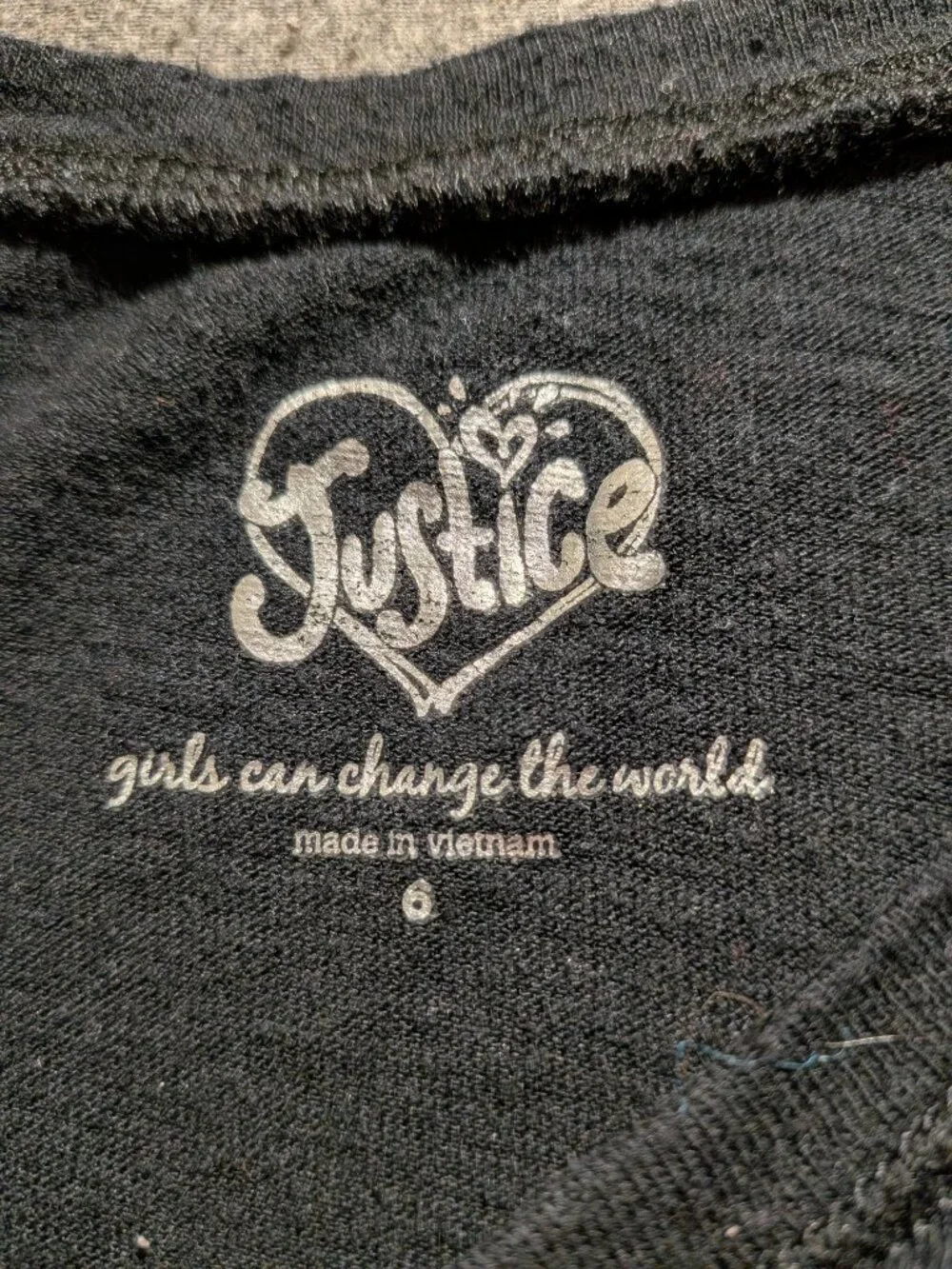 Justice Girls Size 6 2pc Set Butterfly Graphic Tee Denim Shorts Cuffed